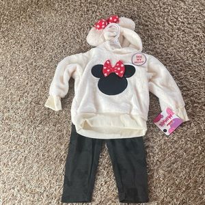 DISNEY MINNIE OUTFIT 12 MONTHS NWT